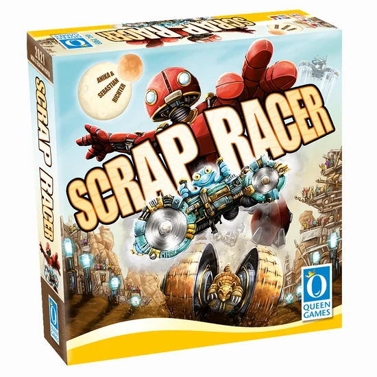 Kép a(z) Queen Games Scrap Racer - vidám családi társasjáték termékhez