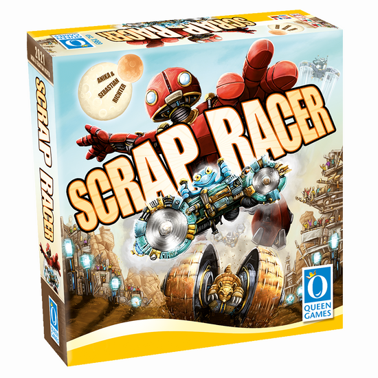 Queen Games Scrap Racer - vidám családi társasjáték