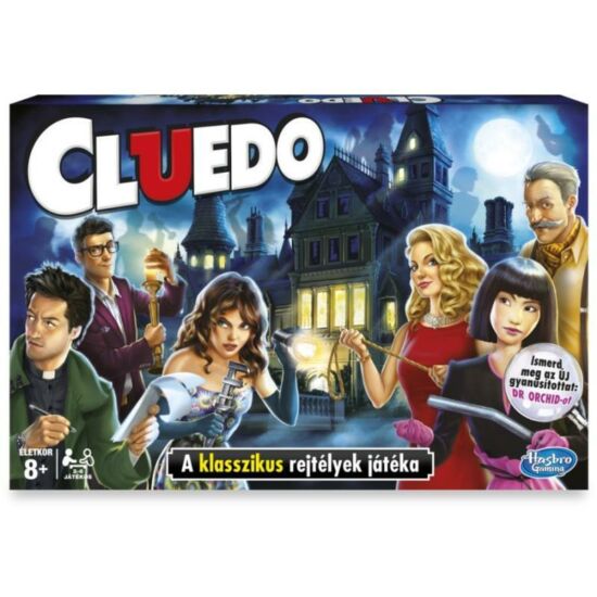Hasbro Cluedo - A Klasszikus rejtélyek játéka - 8 éves kortól