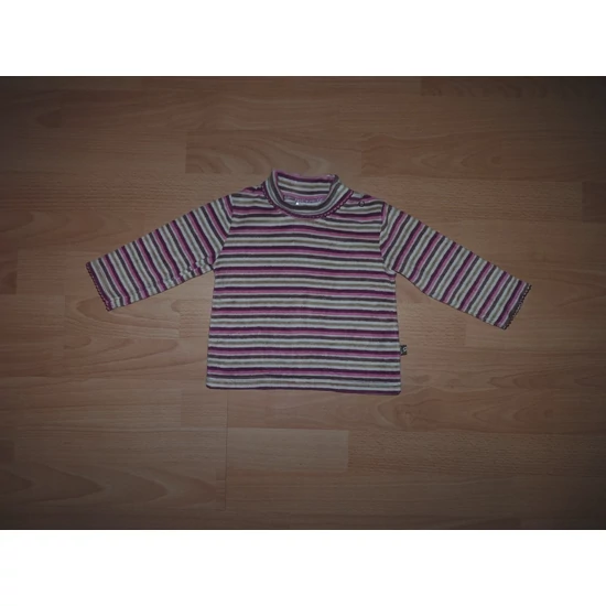 Kép a(z) 80-as csíkos plüss felső, gombos nyakkal termékhez