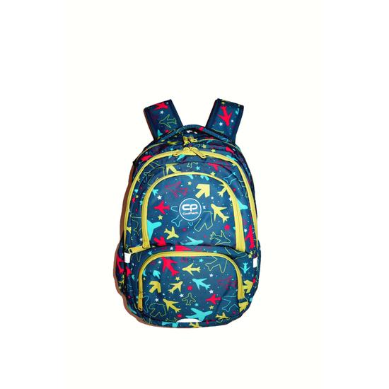 Coolpack vagány ifjúsági hátizsák neon színnel - D001328