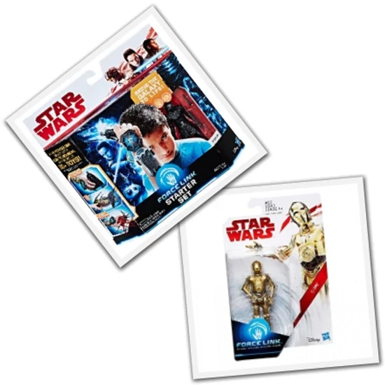 Kép a(z) Star Wars Force Link kezdő készlet - Episode 8 - Kylo Ren + C-3PO figura termékhez
