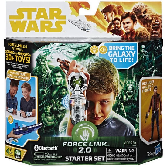 Kép a(z) Star Wars: Force Link 2.0 kezdő szett - Han Solo figura termékhez Kép a(z) Star Wars: Force Link 2.0 kezdő szett - Han Solo figura termékhez
